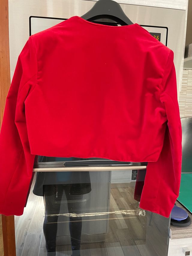 Copri spalle Rosso tg 46 in velluto