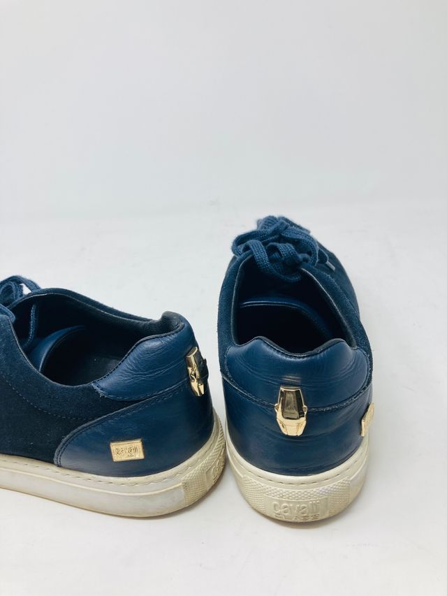 Zapatos Roberto Cavalli Class azul oscuro 41