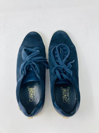 Zapatos Roberto Cavalli Class azul oscuro 41