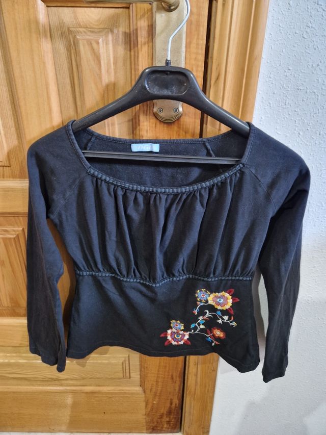 camiseta manga larga mujer