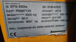 Carretilla Elevadora Electrica 3000kg