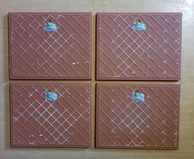 Set di piastrelle per vino