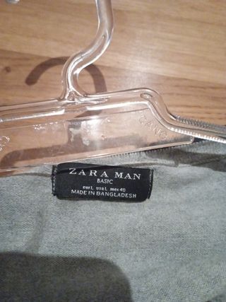 Chaqueta punto hombre Zara