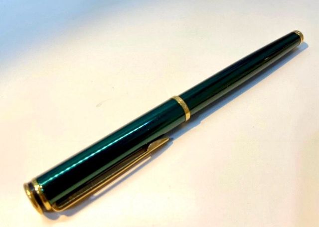 Pluma estilografica Waterman Maestro lacada verde