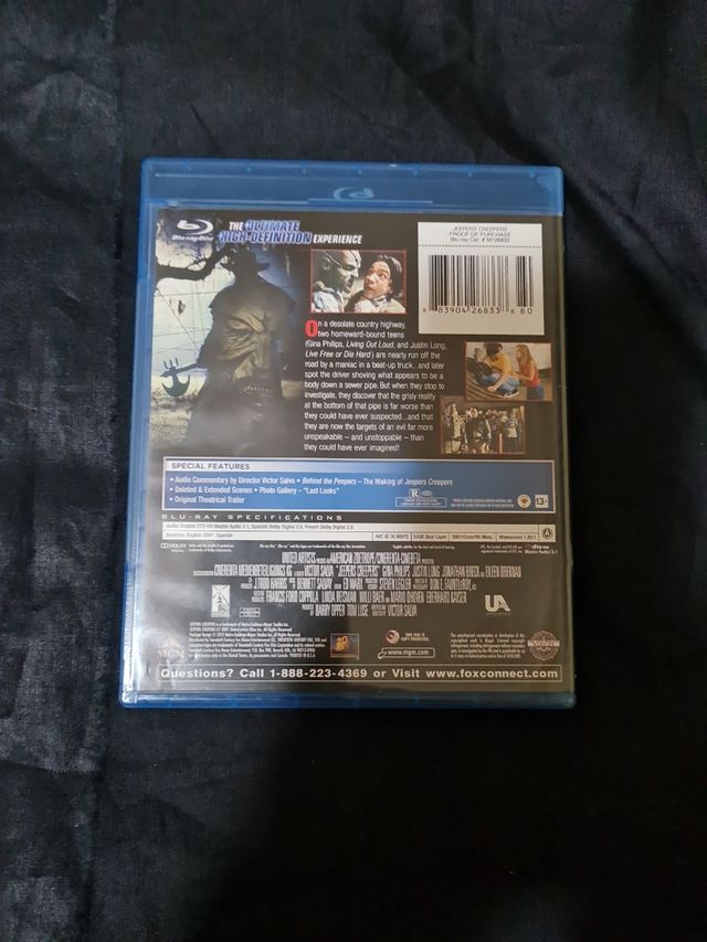 JEEPERS CREEPERS EDICION ESPECIAL EN CASTELLANO