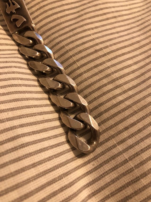 Schiavo cubano in argento sterling