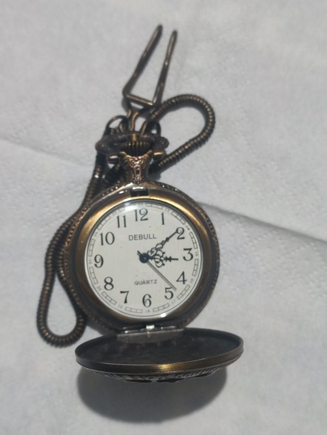 Reloj de bolsillo doble águila