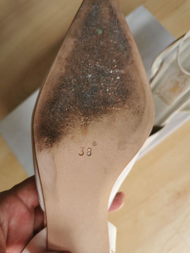 Zapatos de novia. Talla 38.