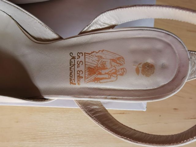 Zapatos de novia. Talla 38.