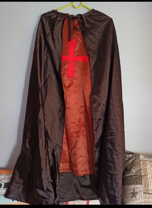 Disfraz de templario para niñ@ 8-10 años