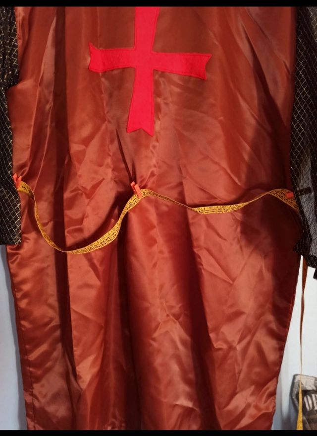 Disfraz de templario para niñ@ 8-10 años