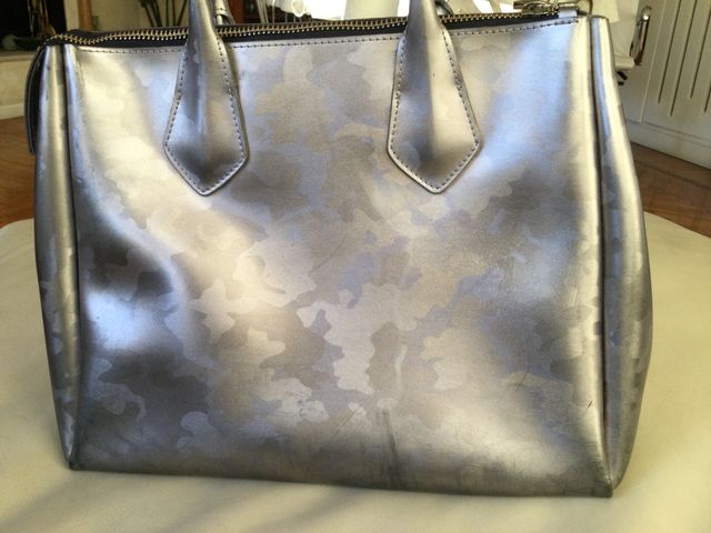 Grande borsa argento