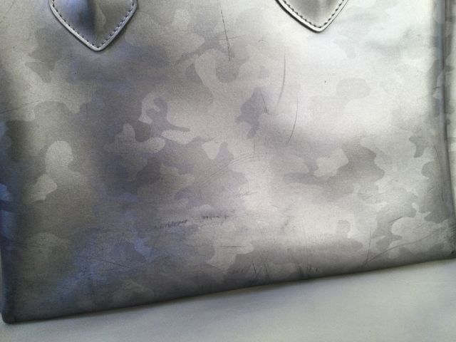 Grande borsa argento