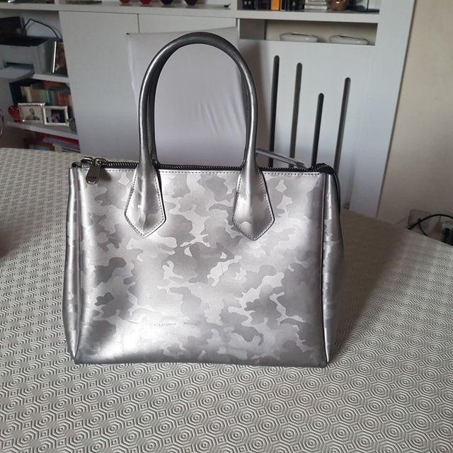 Grande borsa argento