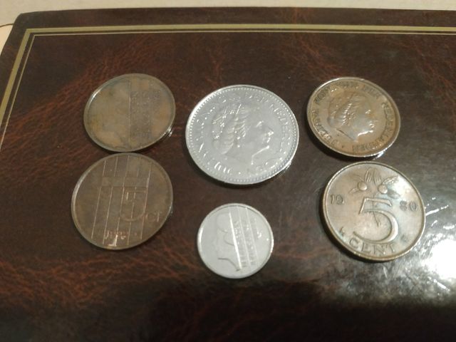 Monedas holandesas. Colección 