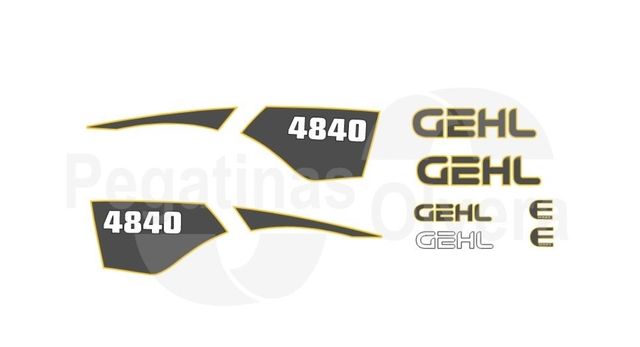 Kit adhesivos GEHL 4840