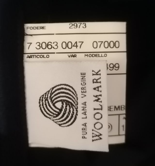 Pal Zileri giacca blazer donna colore nero tg. 48 