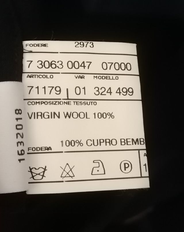 Pal Zileri giacca blazer donna colore nero tg. 48 