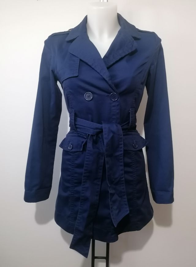 Alcott trench impermeabile donna colore blu tg S
