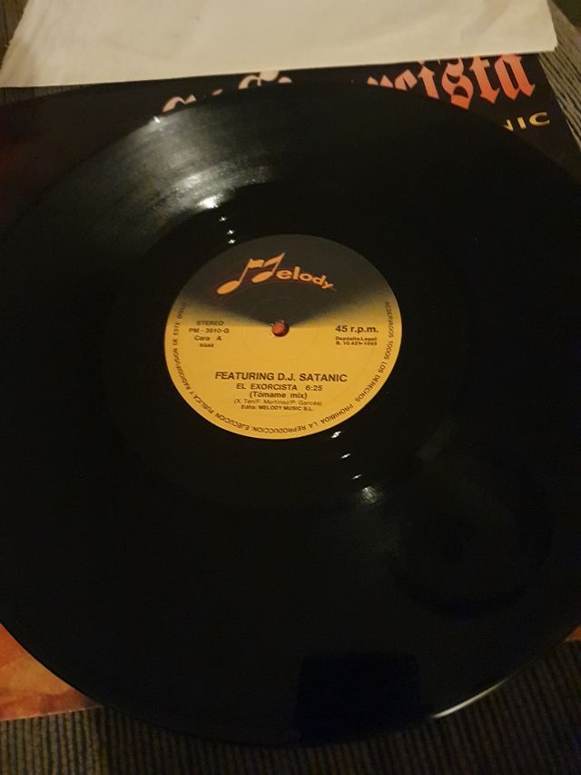 El exorcista dj satanic vinilo