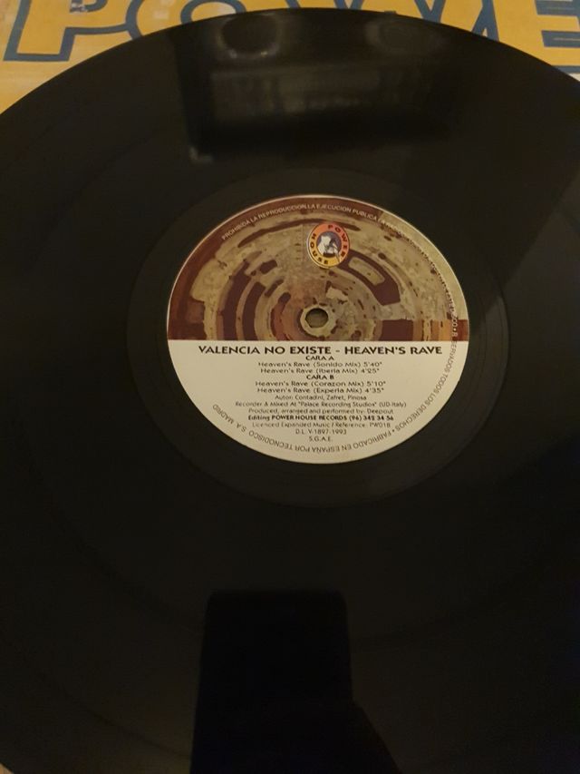 power house Valencia no existe vinilo