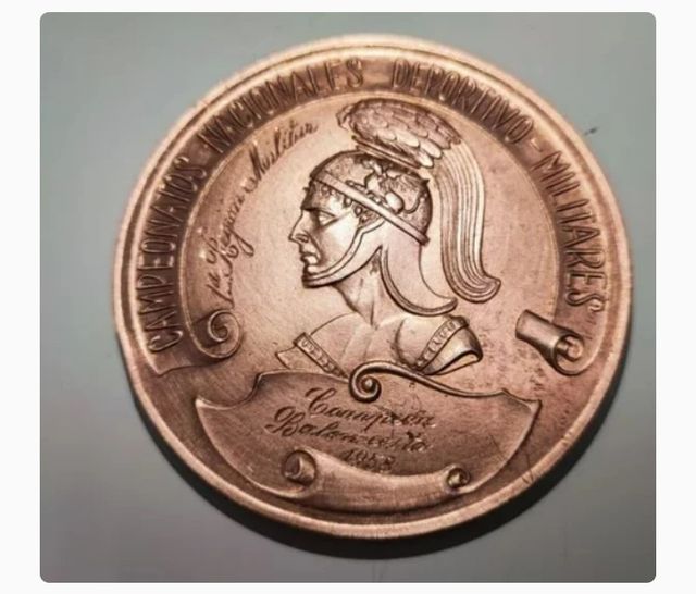 Moneda Camp. Nacionales Deportivo-Militares 1958