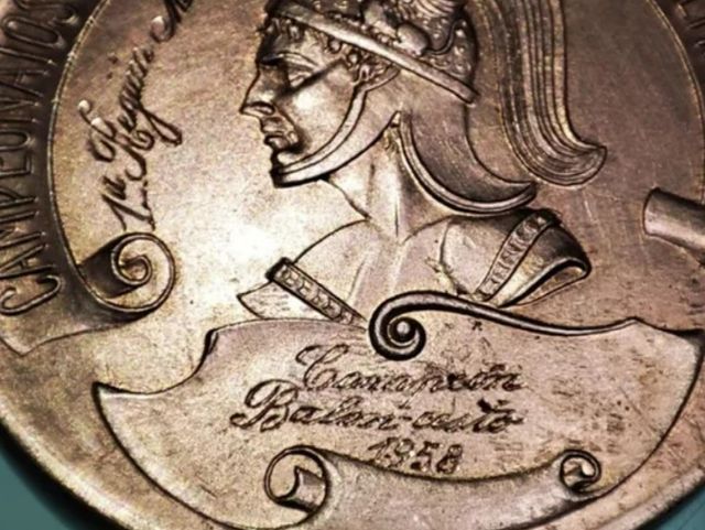 Moneda Camp. Nacionales Deportivo-Militares 1958