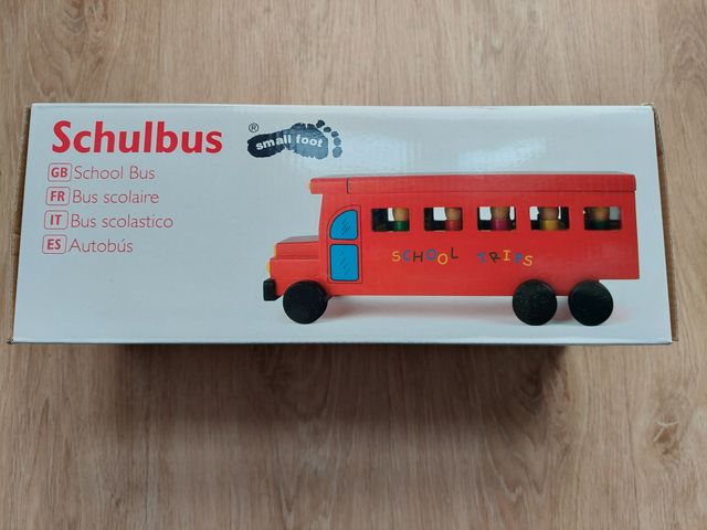Juguete autobús escolar. Nuevo