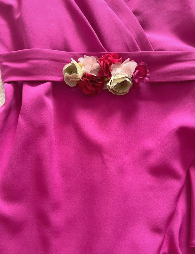 Vestido invitada boda novia fucsia