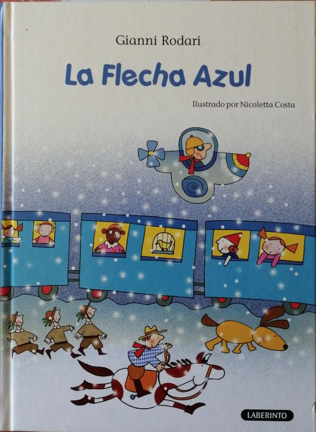 La flecha azul