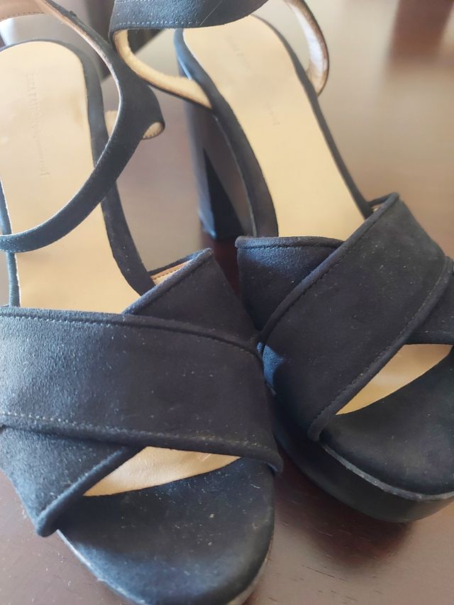 Sandalias Plataforma de Zara t. 40