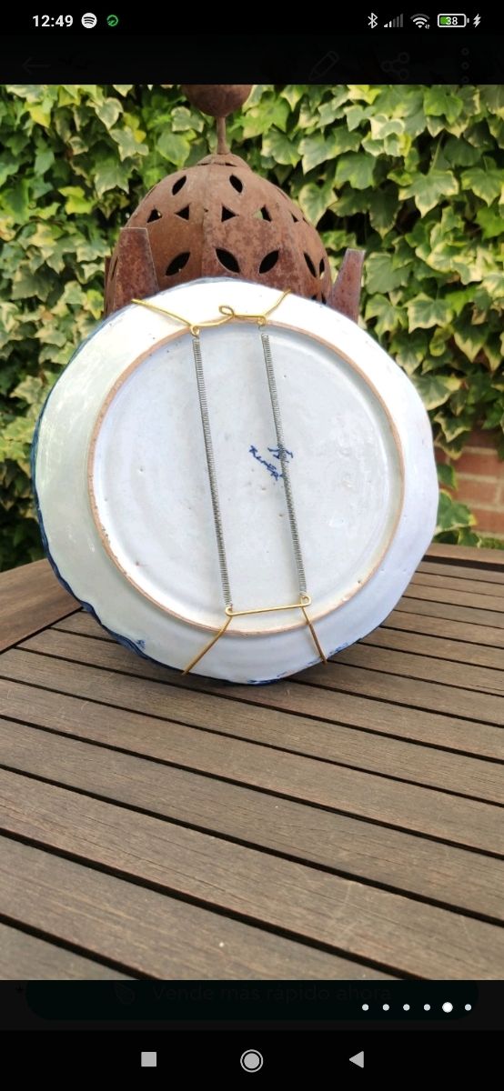ANTIGUO PLATO TALAVERA 