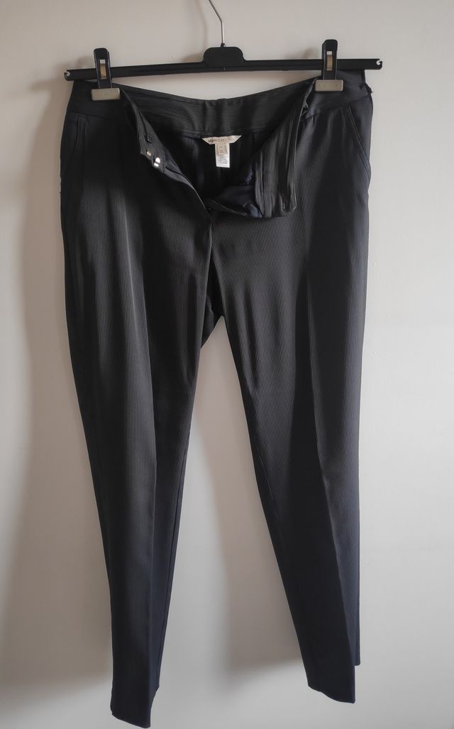 Traje de mujer Azul marino a rayas