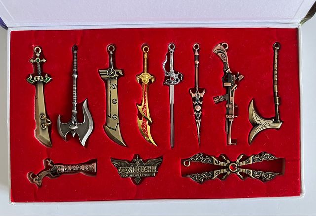 League of legends LOL armas edición col