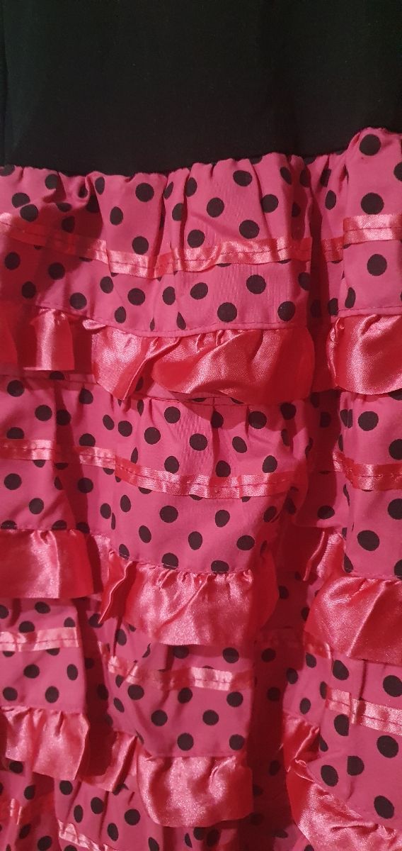 Vestido de sevillana 3-4Años