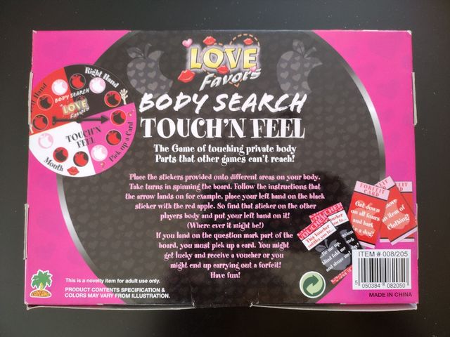 LOVE favors, juego de mesa