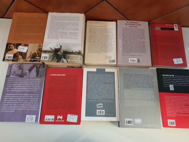 Colección libros históricos