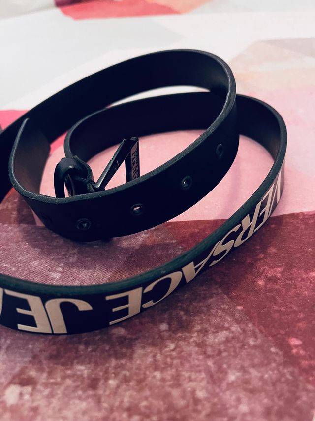 Cinturón versace Jeans cuero talla 100 