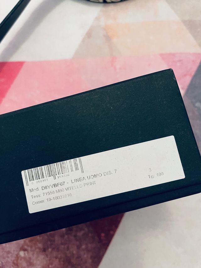 Cinturón versace Jeans cuero talla 100 