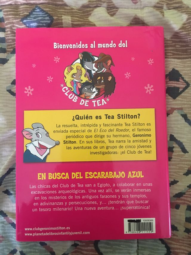 2 libros de la colección de Tea Stilton