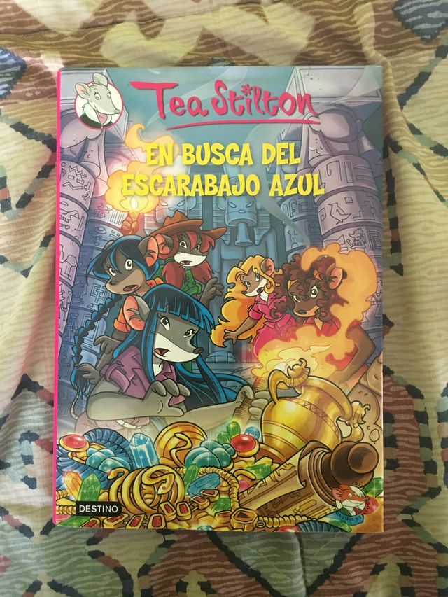2 libros de la colección de Tea Stilton