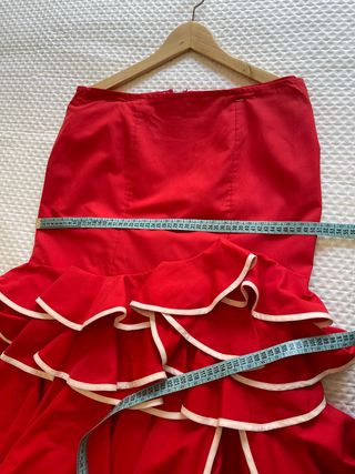 Falda flamenca, regalo zapatillas esparto