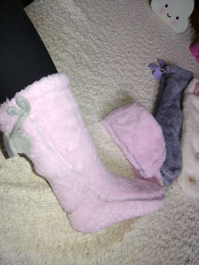 calcetines antideslizantes tipo bota