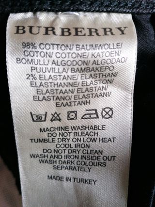 Falda tejana  Burberry 