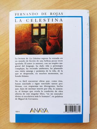 Libro La Celestina 