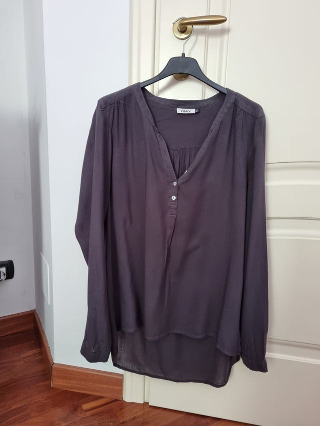Blusa Only grigia taglia M ottime condizioni