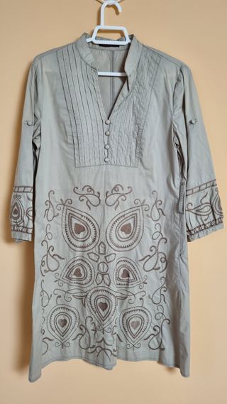 Vestido bordado 