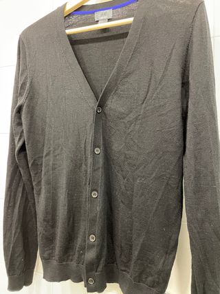 Cardigan uomo h&m nero taglia S 