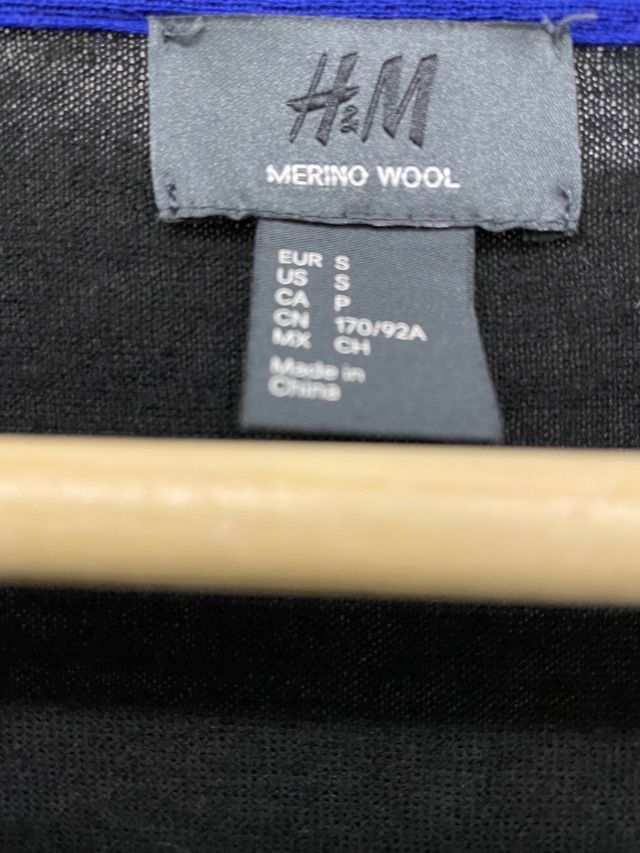 Cardigan uomo h&m nero taglia S 