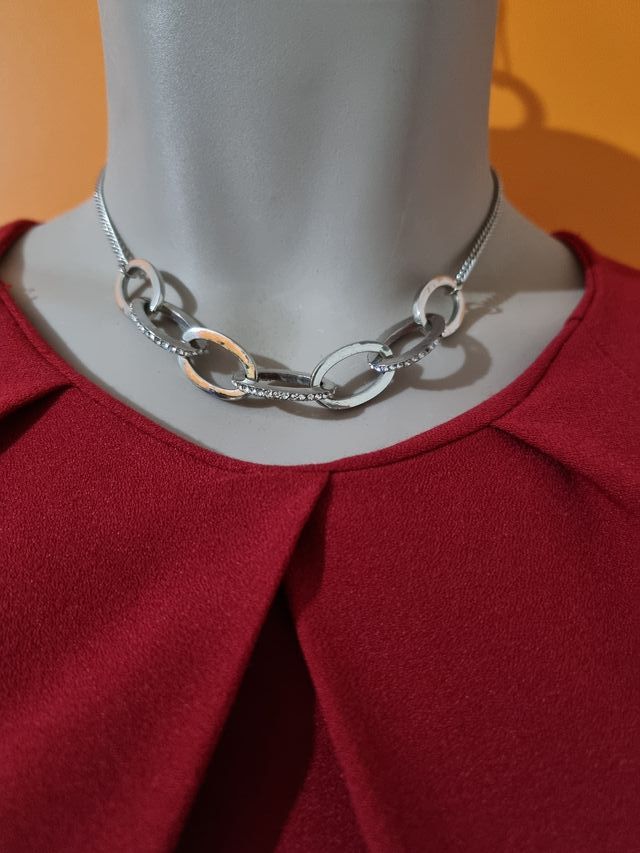 Collier con strass, bigiotteria